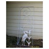 Vintage screen door insert