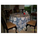 Set of 4 Balland claw foot chairs