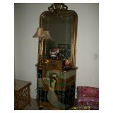 Oriental Lady cabinet, Large mirror