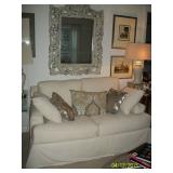 2nd - 3 month old loveseat, large mirror