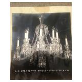 12 light baccarat chandelier