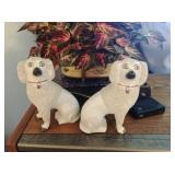 VINTAGE STAFFORDSHIRE POODLES