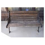 outdoor bench