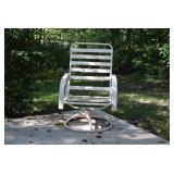 outdoor patio swivel chair
