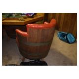whiskey barrel chairs 