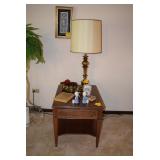 end table with lamp