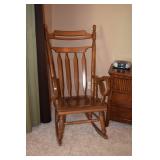wood rocking chair 
