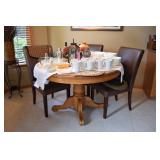 dining room table with 4 chairs 
