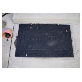 welcome floor mat 