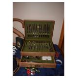 silverware with case 