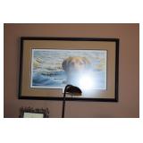 golden retriever dog wall art 