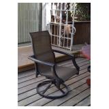 outdoor swivel chair 