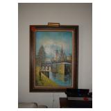 Canvas oil painting - ADAM