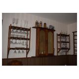 wine glass storage wall rack 