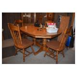 dining room table and chairs 