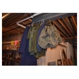 US air force clothing and bags