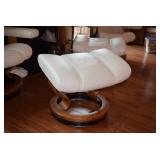 leather ottoman