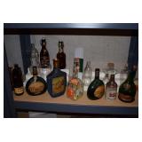 vintage liquor bottles