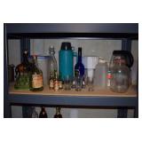 vintage liquor bottles