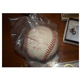 autographed baseball 