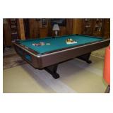 Vintage Pool Table 
