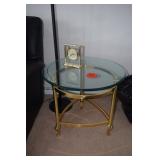 Glass End Table 