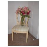 Decorative Chairs, Flowers