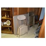 Folding Chairs & Table 