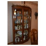 Wooden Curio Cabinet
