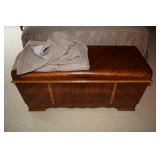 Wooden Storage Trunk