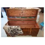 Wooden Cedar Chest