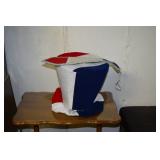 Red, Blue, & White Hat & Tie