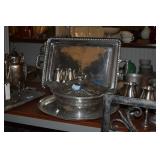 silver servings pieces