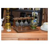 glassware & servings pieces