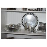silver serving pieces