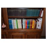 Entertainment Center with bookshelves