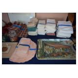 Table linens, tray