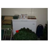 Freezer, Christmas greenery