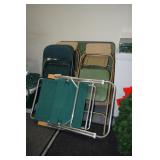 Folding chairs and table