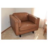 leather side chair