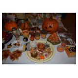Fall and Halloween decorations