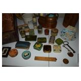vintage tins and collectables