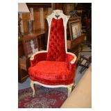 Red Victorian Chair