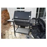 Weber gas grill with cover