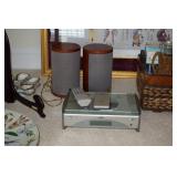 JVC CD player with speakers