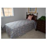 Ethan Allen head board/side table