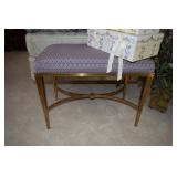 Cushioned bench