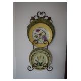 Decorative plates with holder