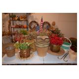 Pots, artificial pots, & flags