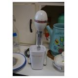 Drink mixer and dishes